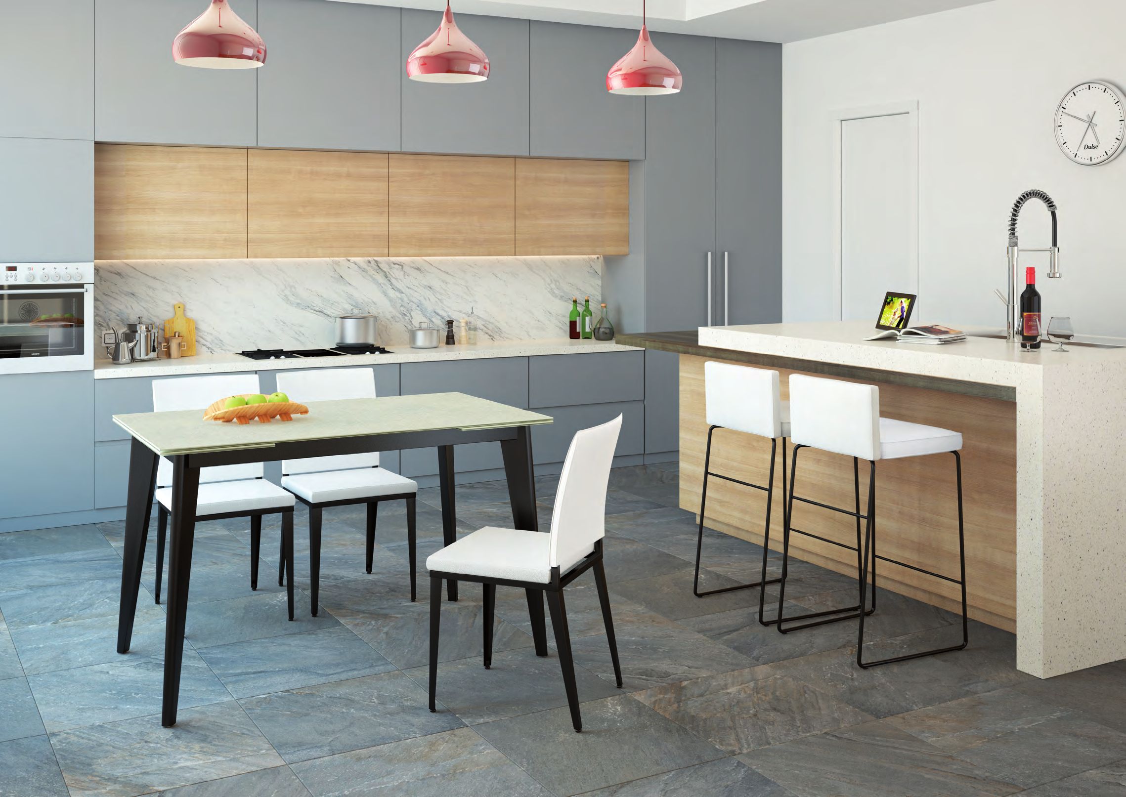 Mesa y Sillas cocina.(104--1)