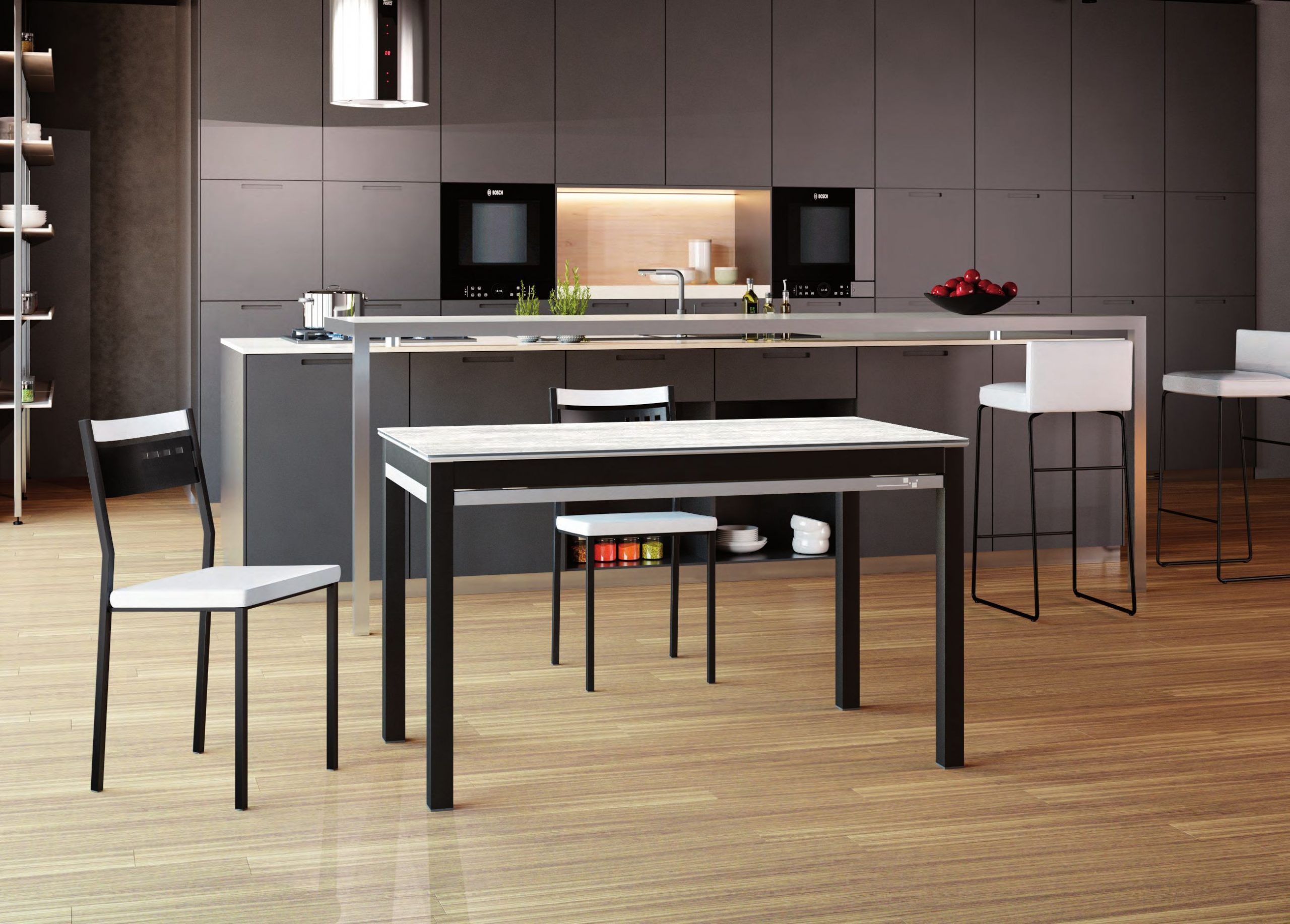 Alternative view of Mesa cocina - 104