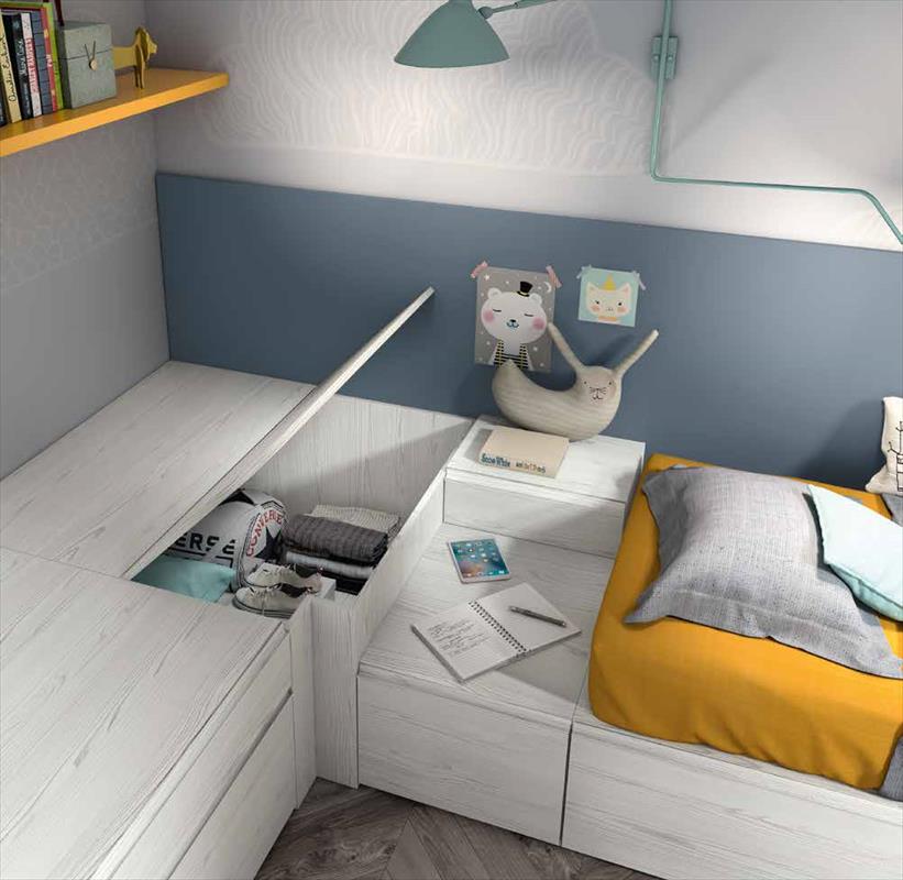 Alternative view of Dormitorio Juvenil - 1175