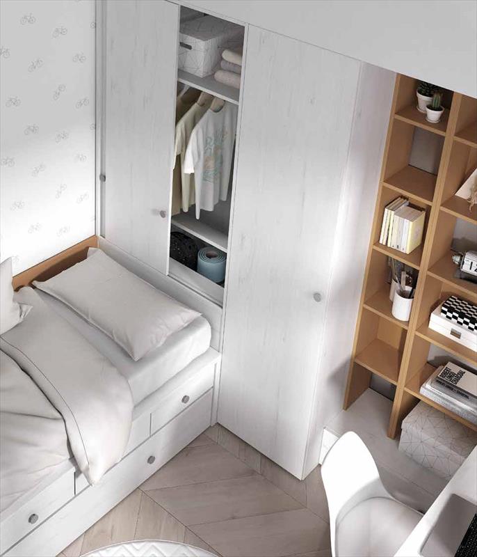 Alternative view of Dormitorio Juvenil - 445